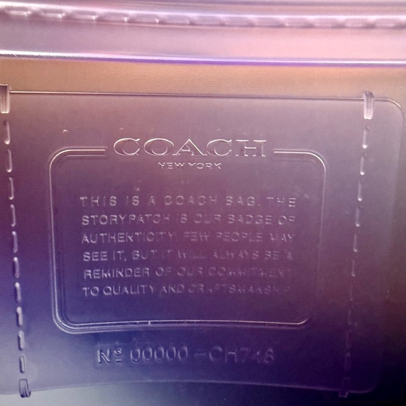 COACH Jelly Tabby in bright grape/purple/silver 💜 - Picture 9 of 10